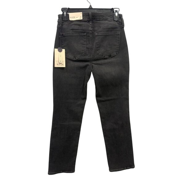 NYDJ Womens Mid Rise Sheri Slim Fit Ankle Stretch Denim Jeans Remington Size 0 - Picture 2 of 10